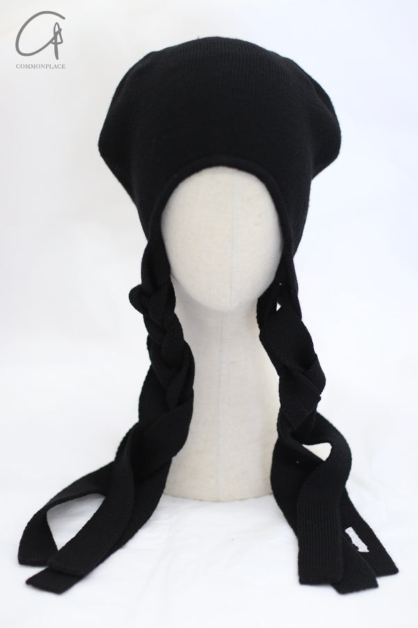 VeniceW woven hat H1-k black